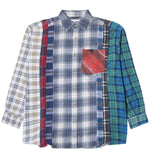 Load image into Gallery viewer, Needles Shirts ASSORTED / L 7 CUTS FLANNEL SHIRT SS21 40
