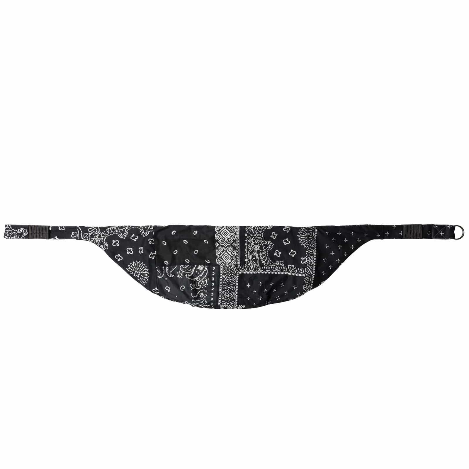 Kapital Bags & Accessories BLACK / O/S GAUZE BANDANA BEACH SNUFFKIN BAG
