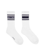 Load image into Gallery viewer, Wacko Maria Bags &amp; Accessories WHITE/NAVY / O/S SKATER SOCKS ( TYPE-3 )
