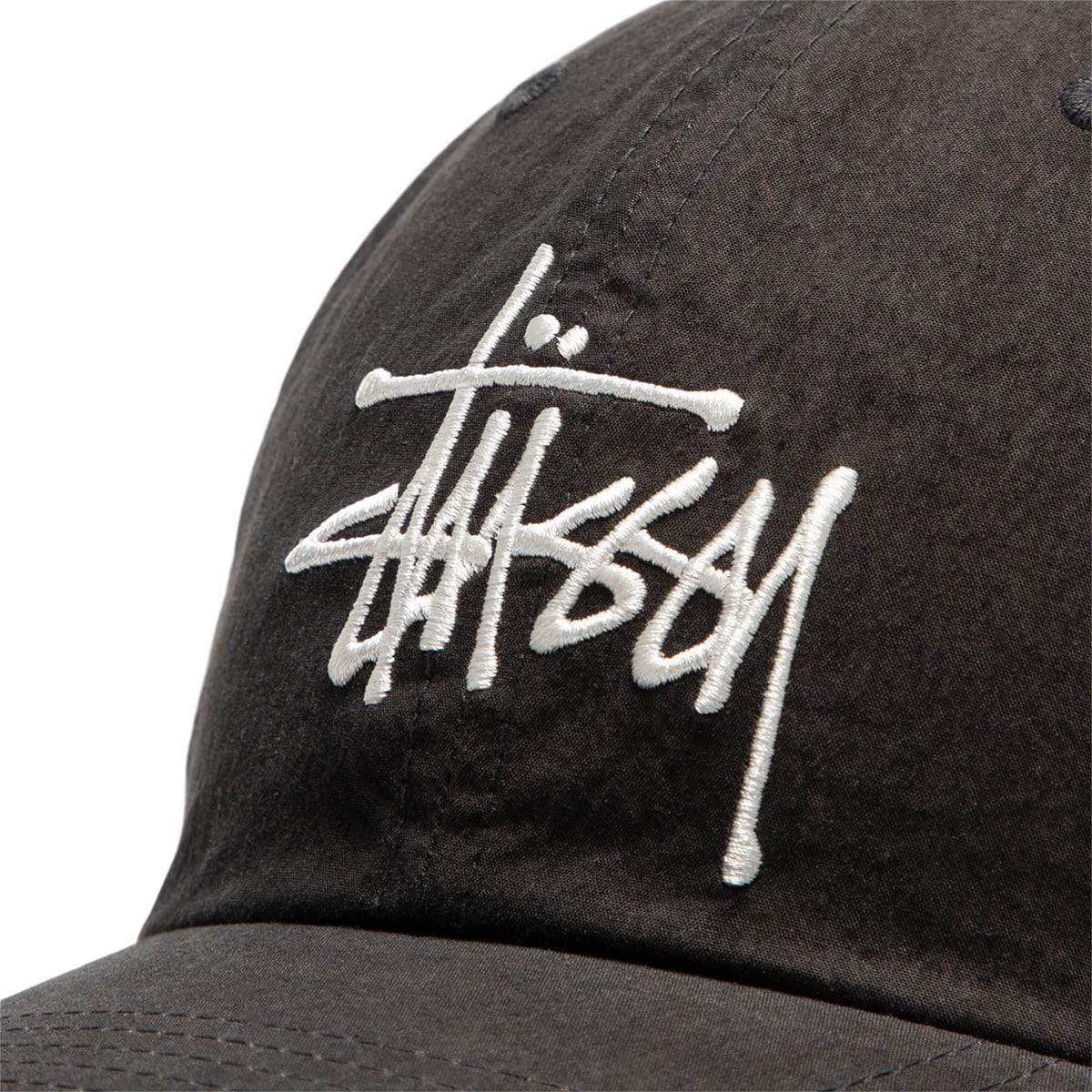 Stüssy Headwear CHARCOAL / O/S BIO WASHED BIG LOGO LOW PRO