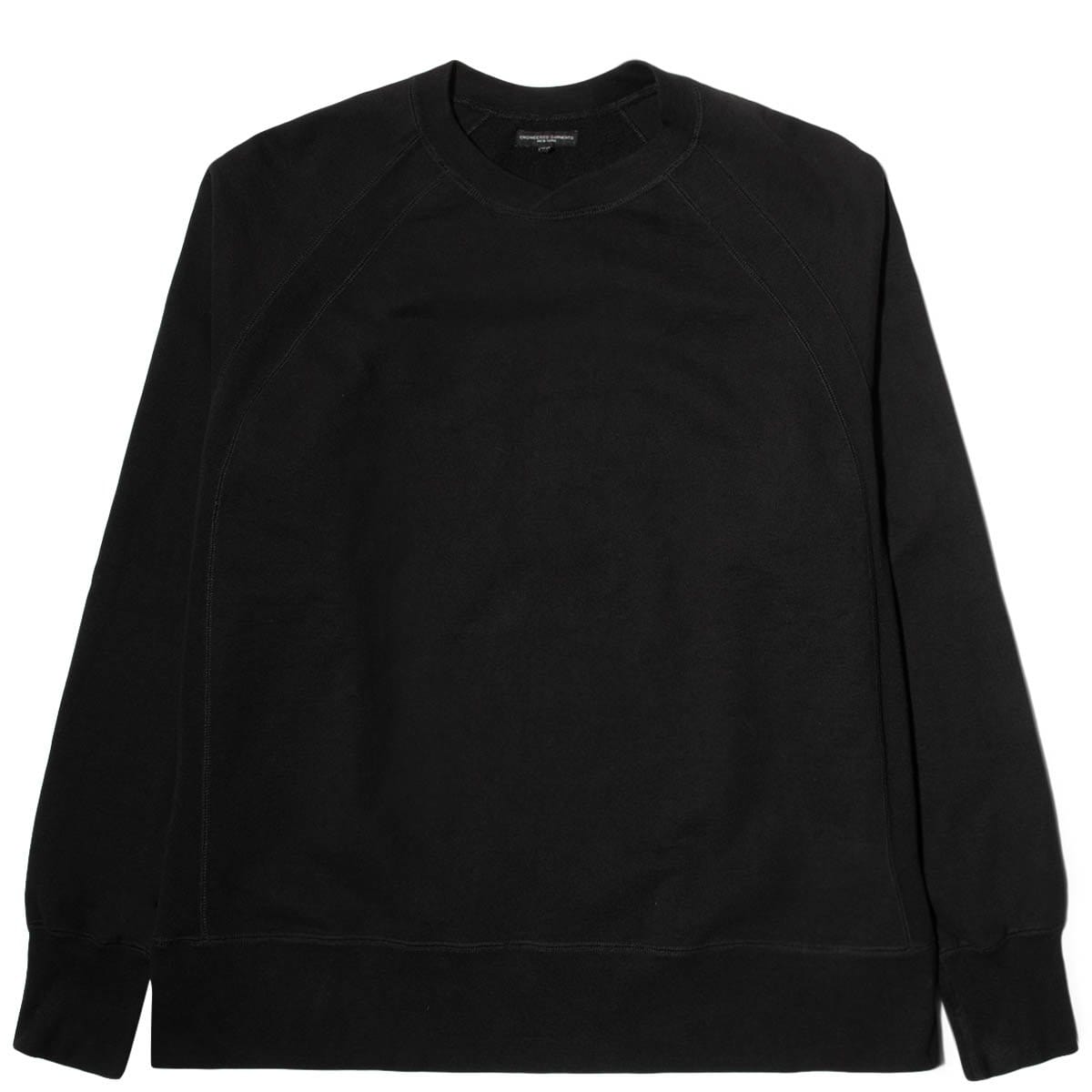 Engineered Garments Hoodies & Sweatshirts SOLID / XL PRINTED RAGLAN CREW NECK