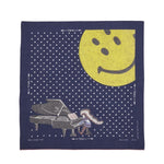 Load image into Gallery viewer, Kapital Bags &amp; Accessories NAVY / O/S FASTCOLOR SELVEDGE BANDANA (PIANO RAIN MOON)
