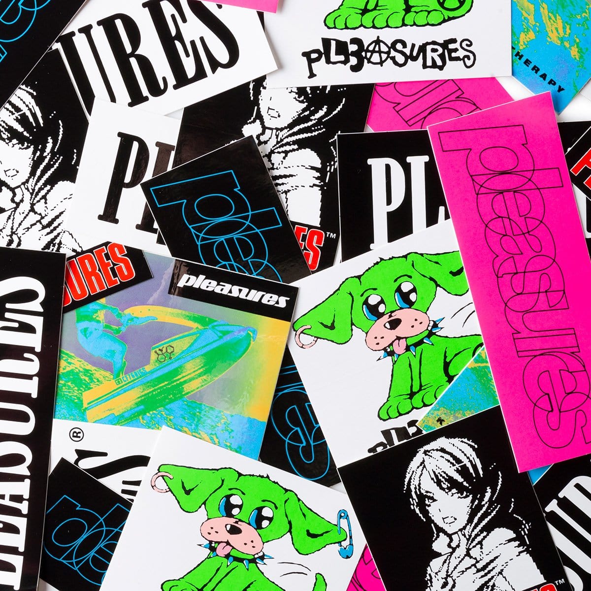 Pleasures Odds & Ends MULTI / O/S FALL '21 STICKER PACK (35 PIECES)