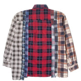 Needles Shirts ASSORTED / L FLANNEL SHIRT - 7 CUTS SHIRT SS20 23