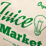 Load image into Gallery viewer, 7uice Bags NATURAL GREEN / O/S JUICE MARKET OG TOTE BAG

