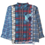 Load image into Gallery viewer, Needles Shirts ASSORTED / L 7 CUTS FLANNEL SHIRT SS21 20
