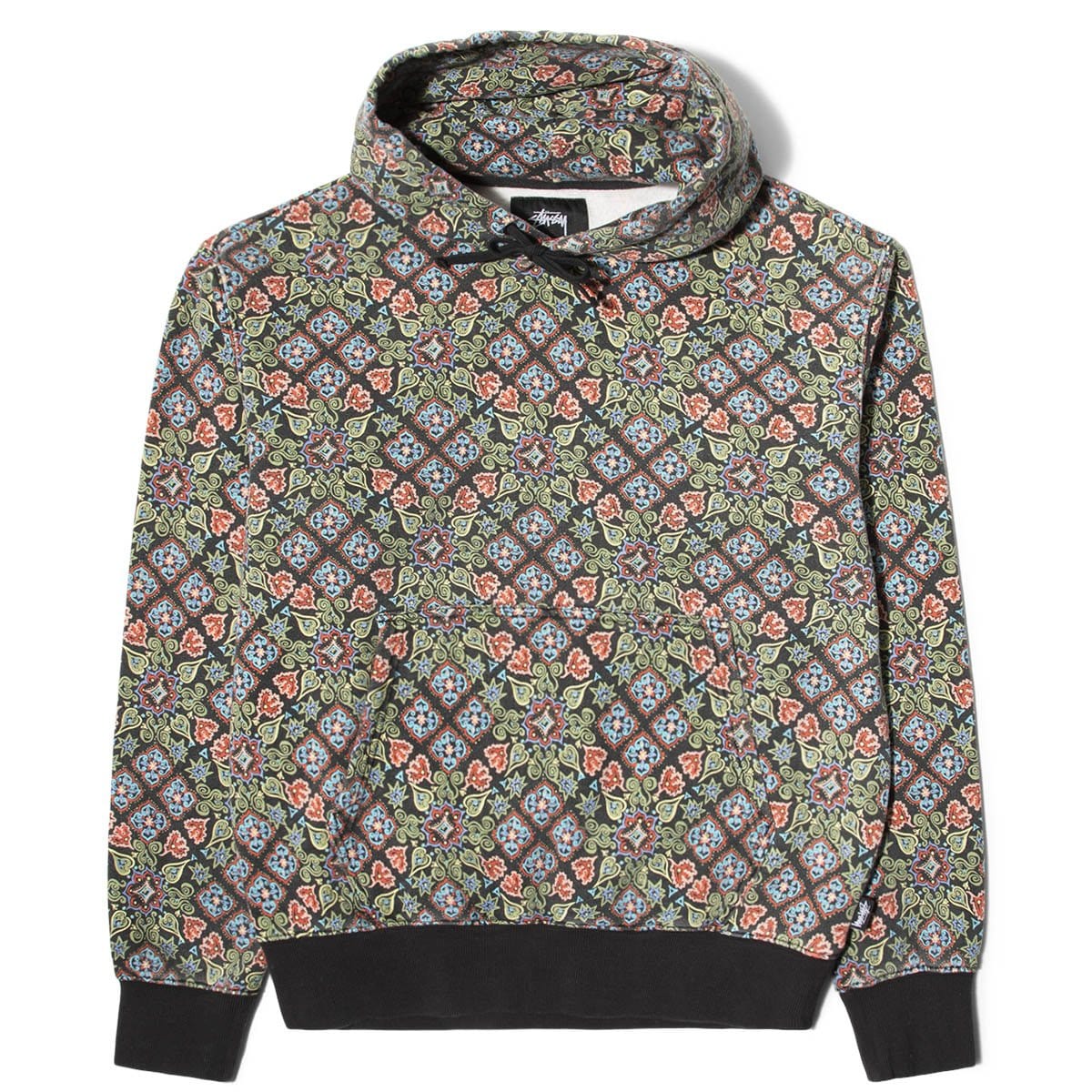 Stussy tapestry best sale fleece hoodie