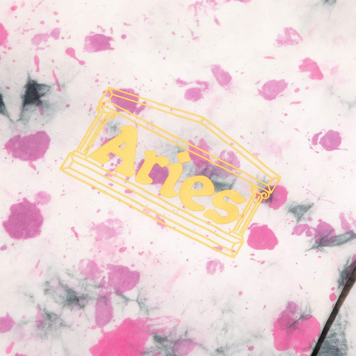 Aries T-Shirts TEMPLE SS TEE TIE DYE