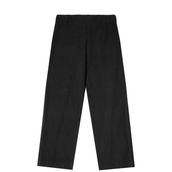 Pleats Please Issey Miyake: Black Forward 1 Trousers