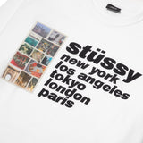 Stüssy T-Shirts ITALIC COLLAGE LS TEE