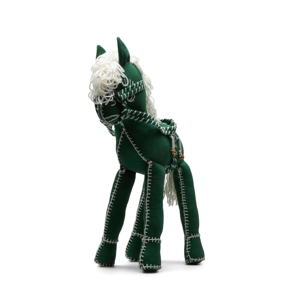 BODE Odds & Ends GREEN/CREAM / O/S WOOL PONY (SMALL)