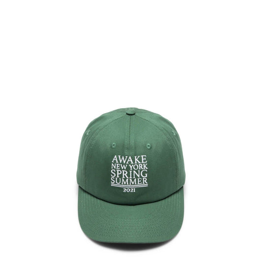 Awake NY Headwear GREEN / O/S AWAKE NY SS21 6 PANEL HAT