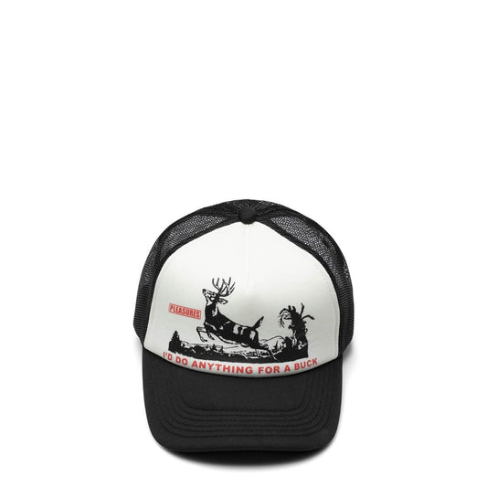 Pleasures Headwear BLACK / O/S BUCK TRUCKER HAT