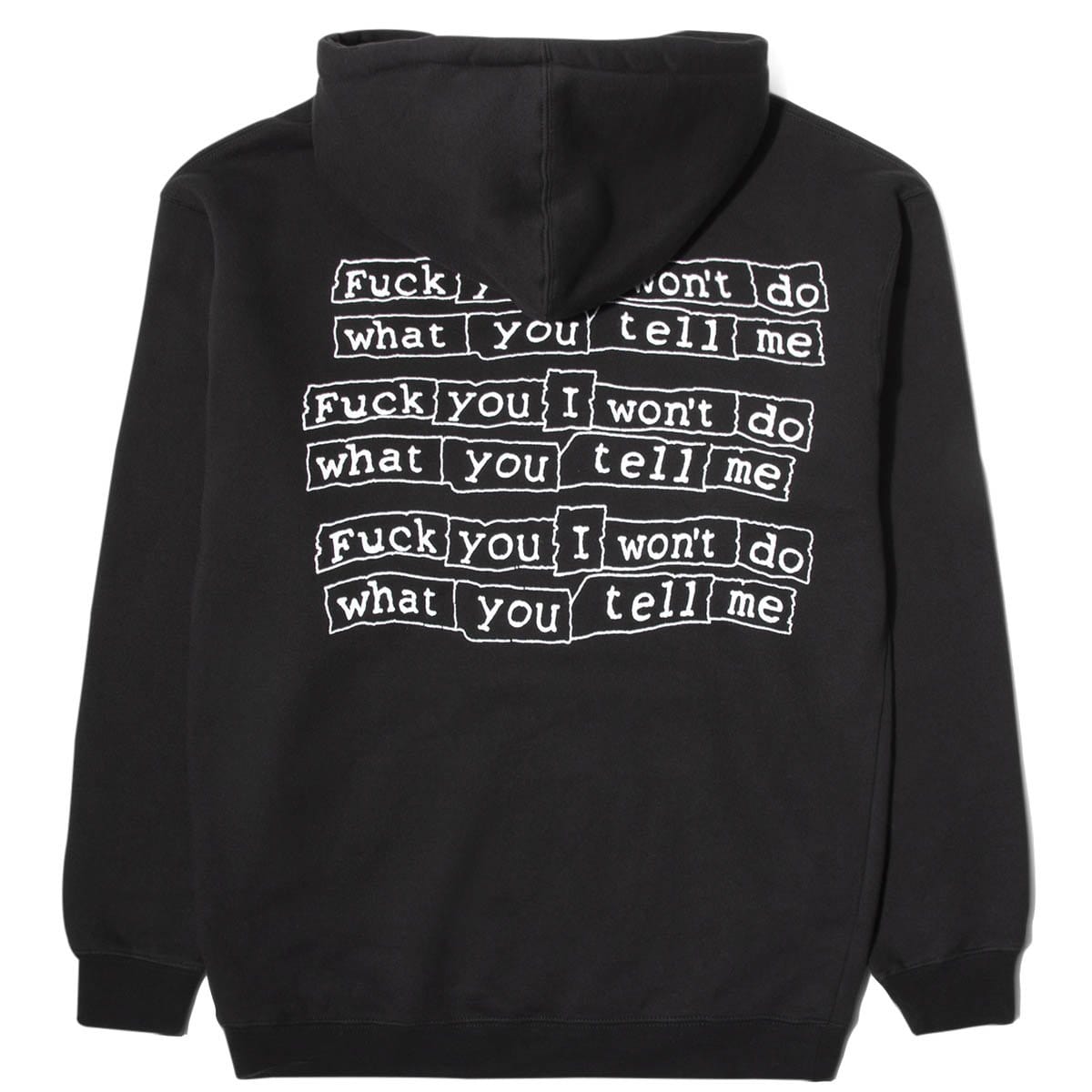 Pleasures SURRENDER HOODY Black