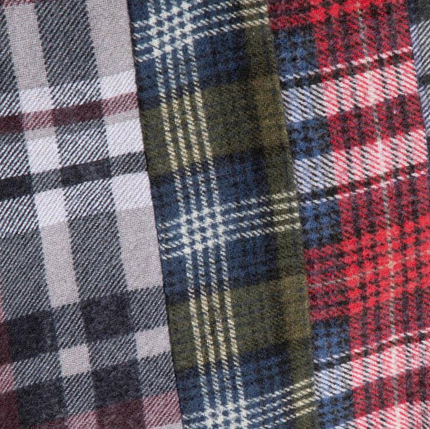 Needles Shirts ASSORTED / M 7 CUTS FLANNEL SHIRT SS21 37