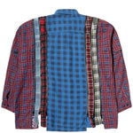 Load image into Gallery viewer, Needles Shirts ASSORTED / O/S 7 CUTS ZIPPED WIDE FLANNEL SHIRT SS21 28

