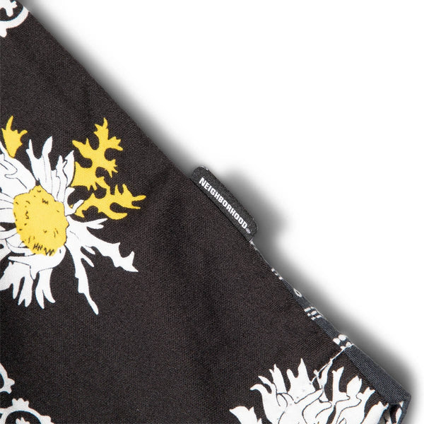 NEIGHBORHOOD ネイバーフッド BANDANA/C-ST Black-