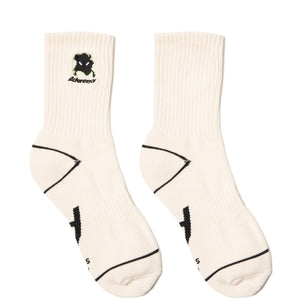 Ader Error Bags & Accessories WHITE / O/S LITTLE ALIEN EMBROIDERY SOCKS