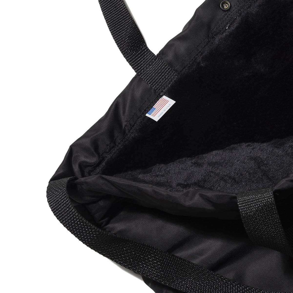 Engineered Garments Bags & Accessories BLACK FLIGHT SATIN NYLON / OS CARRY ALL TOTE