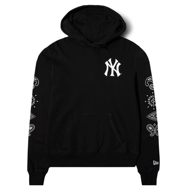 New York Yankees Paisley Print Black Hoodie