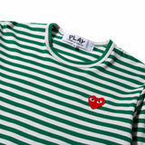 Comme des Garçons Play T-Shirts PLAY STRIPED T-SHIRT