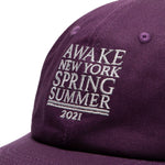 Load image into Gallery viewer, Awake NY Headwear PURPLE / O/S AWAKE NY SS21 6 PANEL HAT
