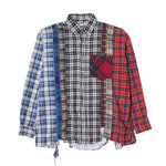 Load image into Gallery viewer, Needles Shirts ASSORTED / S FLANNEL SHIRT - 7 CUTS SHIRT SS20 13
