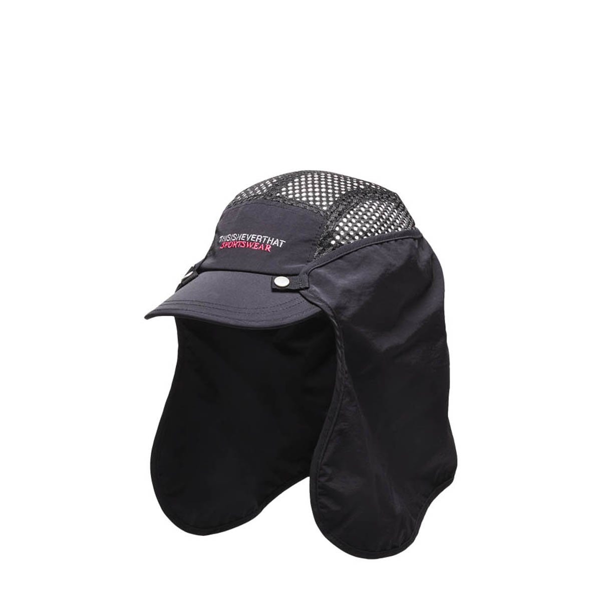 thisisneverthat Headwear BLACK / O/S SUPPLEX SUN SPORT CAP