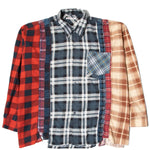Load image into Gallery viewer, Needles T-Shirts ASSORTED / O/S FLANNEL SHIRT - WIDE 7 CUTS SHIRT SS20 6
