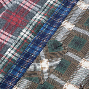Needles Shirts ASSORTED / L 7 CUTS FLANNEL SHIRT SS21 21