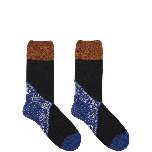 Bodega  Accessories - Soft Accessories - Socks BLUE / O/S 96 YARNS HEEL BANDANA SOCKS
