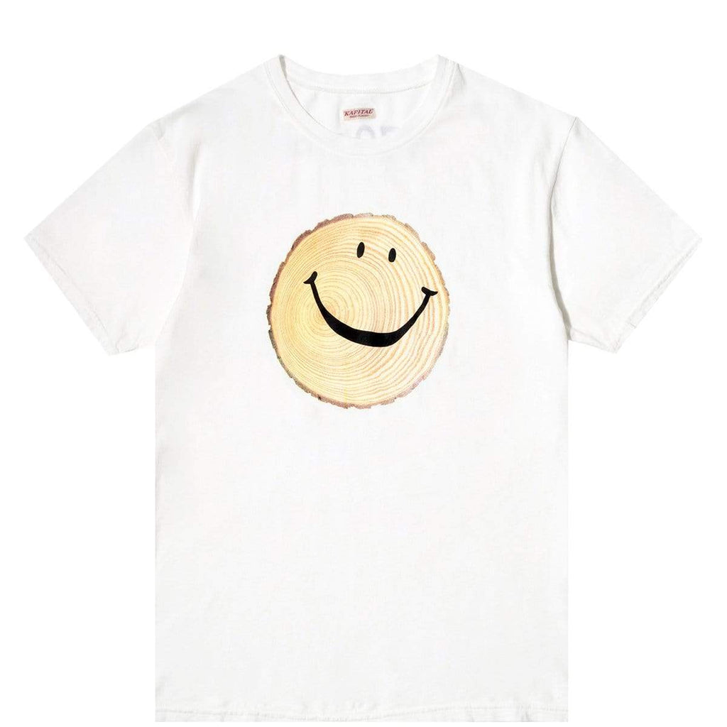 Kapital T-Shirts 20/-JERSEY CREW T (SMILE TRUNK)