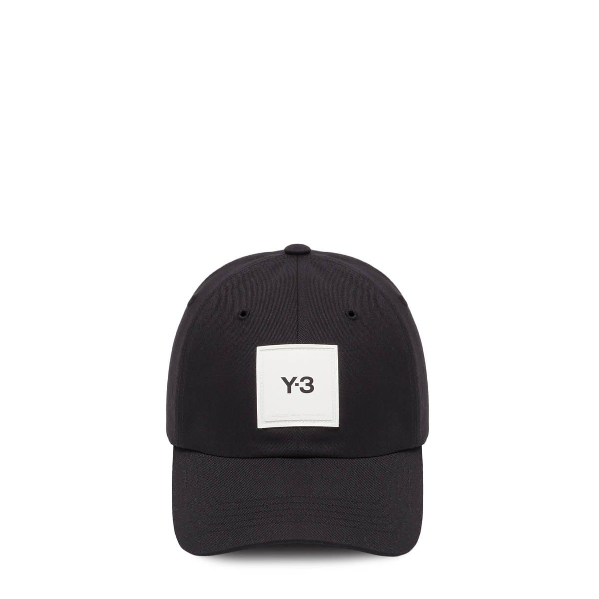 adidas Y-3 Headwear BLACK / O/S Y-3 SQUARE LABEL CAP