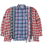 Load image into Gallery viewer, Needles Shirts ASSORTED / O/S 7 CUTS ZIPPED WIDE FLANNEL SHIRT SS21 25
