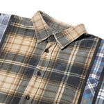 Load image into Gallery viewer, Needles Shirts ASSORTED / O/S 7 CUTS ZIPPED WIDE FLANNEL SHIRT SS21 4
