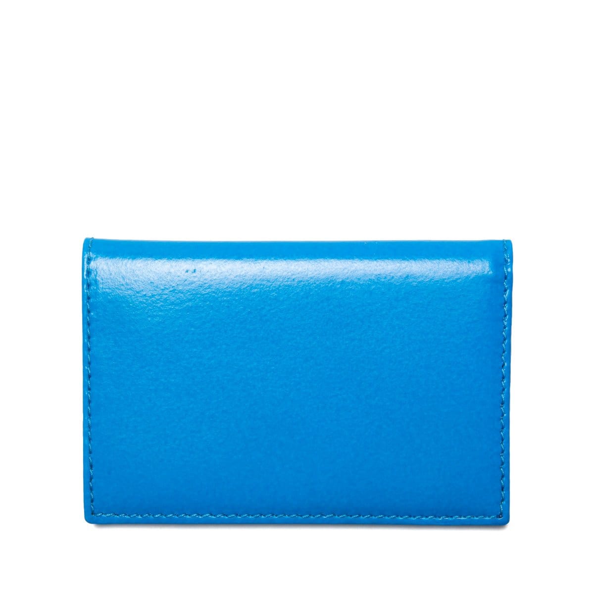 Comme Des Garçons Wallet Bags & Accessories BLUE / O/S SUPER FLUO LEATHER LINE
