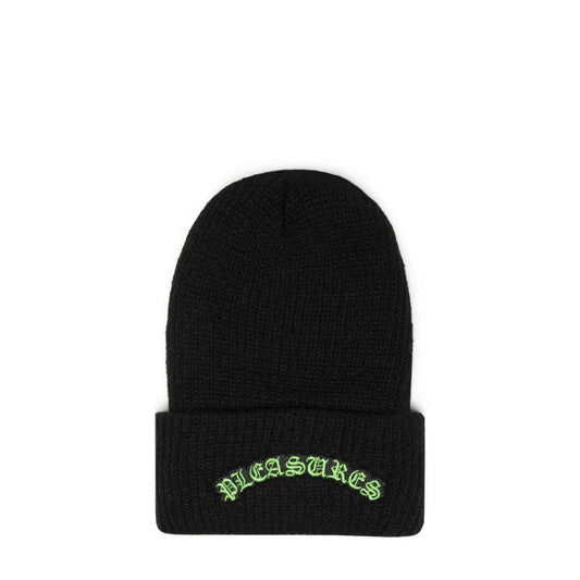 Pleasures Headwear BLACK / O/S OLD E BEANIE