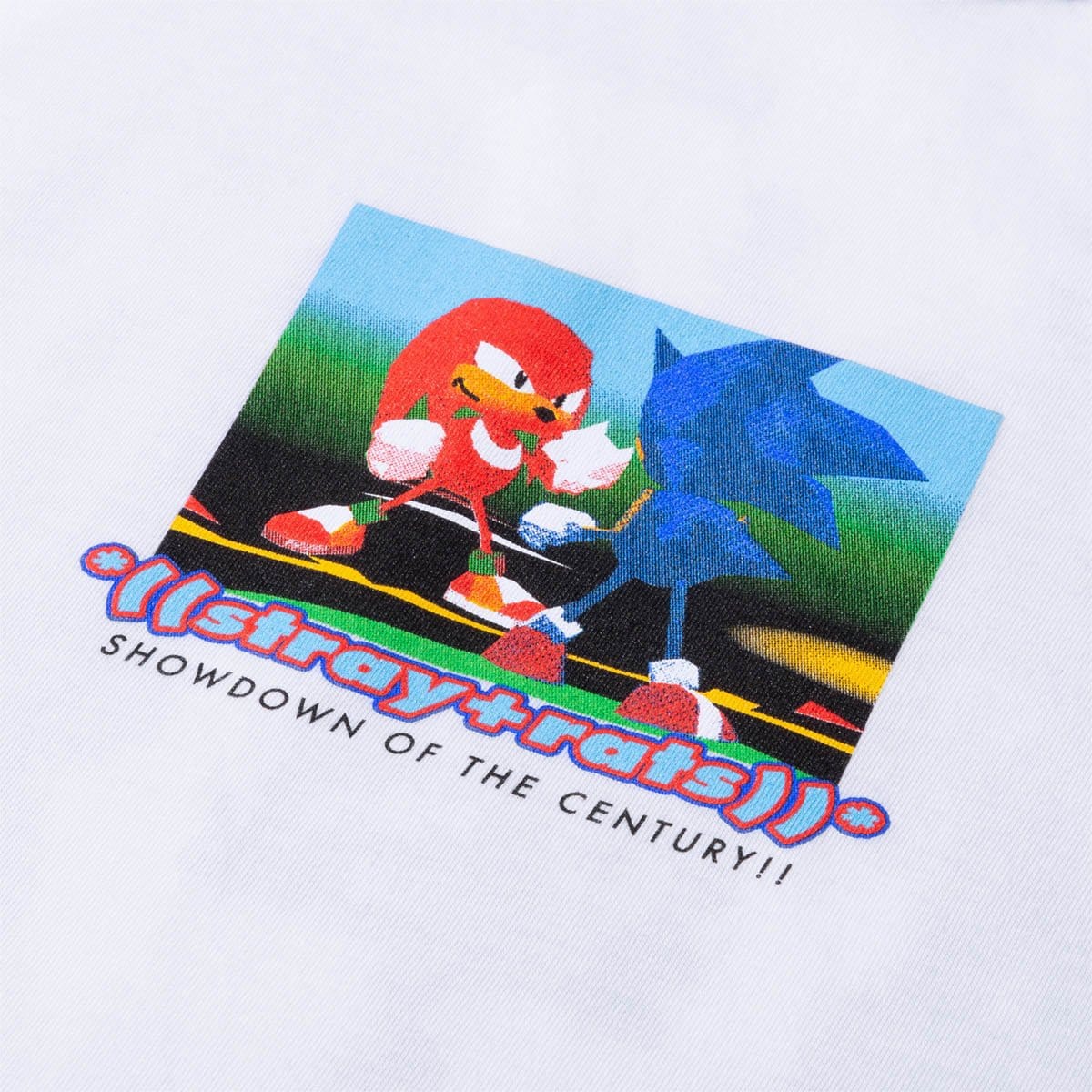 Stray Rats T-Shirts x Sonic the Hedgehog SHOWDOWN RINGER TEE