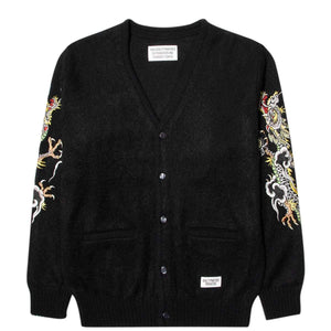 TIM LEHI / MOHAIR CARDIGAN Black – Bodega