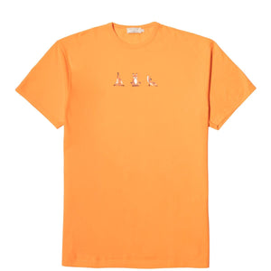 Maison Kitsuné T-Shirts YOGA FOX PRINT TEE-SHIRT