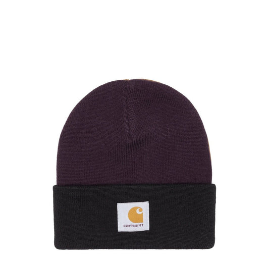 Carhartt W.I.P. Headwear TAWNY/ DARK IRIS / O/S TRIPLE BEANIE