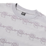 Load image into Gallery viewer, Brain Dead T-Shirts RUNNING HEAD TEXTURED STRIPE SHORT SLEEVE SHIRT
