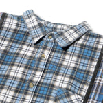 Load image into Gallery viewer, Needles Shirts ASSORTED / O/S 7 CUTS ZIPPED WIDE FLANNEL SHIRT SS21 10

