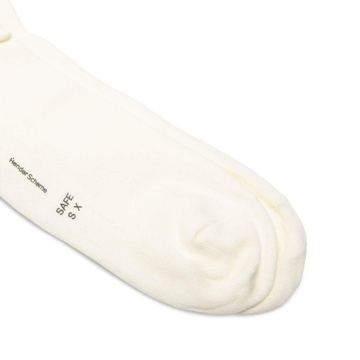 Hender Scheme Socks WHITE / L SAFE SOCKS