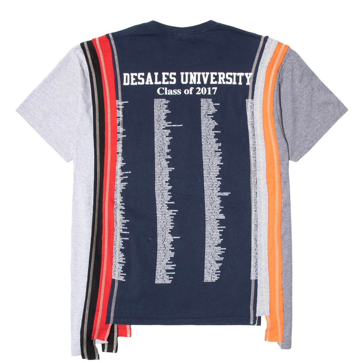 Needles T-Shirts ASSORTED / M 7 CUTS SS TEE COLLEGE SS21 43