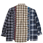 Load image into Gallery viewer, Needles Shirts ASSORTED / O/S FLANNEL SHIRT - WIDE 7 CUTS SHIRT SS20 24
