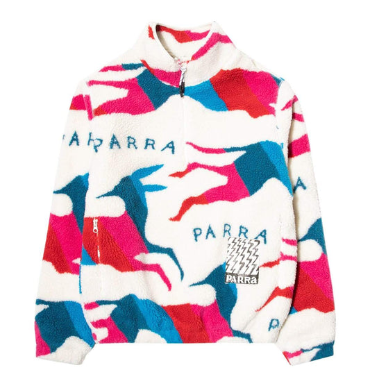 By Parra Outerwear JUMPING FOXES SHERPA FLEECE