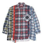 Load image into Gallery viewer, Needles Shirts ASSORTED / M 7 CUTS FLANNEL SHIRT SS21 36
