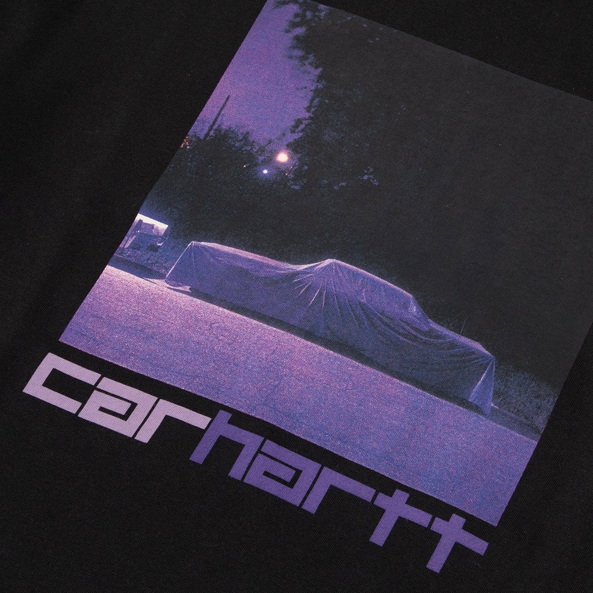 Carhartt W.I.P. T-Shirts SS PURPLE CAR T-SHIRT