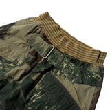 Kapital Bottoms RIP STOP BRUSH-CAMO AVIATOR SUIT PANTS